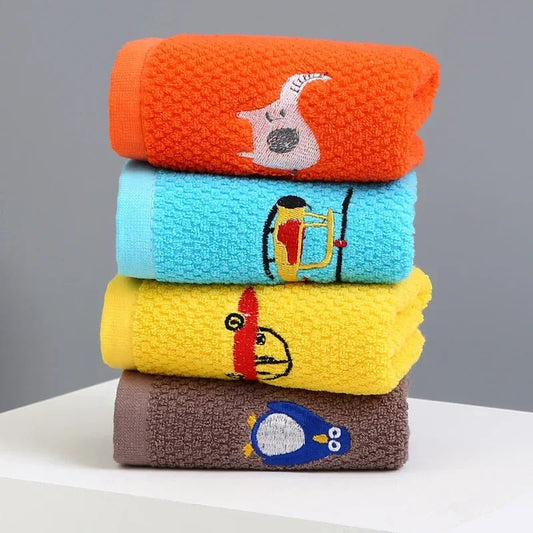 Cute cotton baby towels crafted gentle and fun for bath time