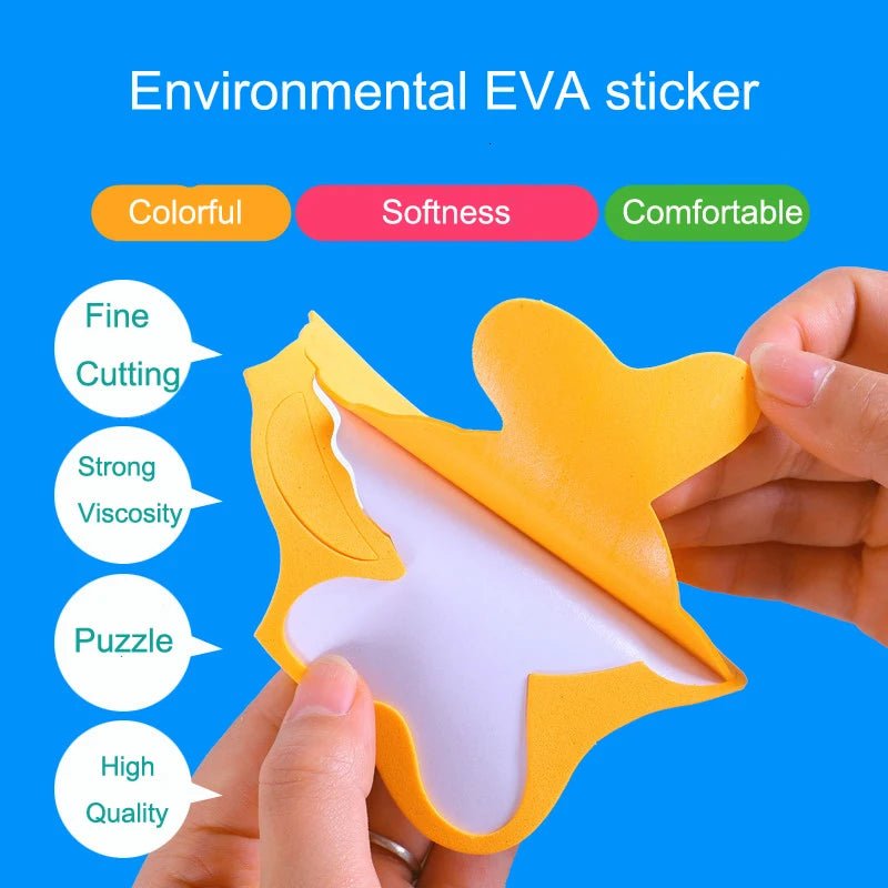 DIY Animal Foam Stickers - Amiba