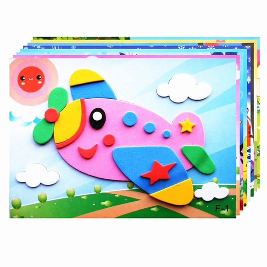 DIY Animal Foam Stickers - Amiba