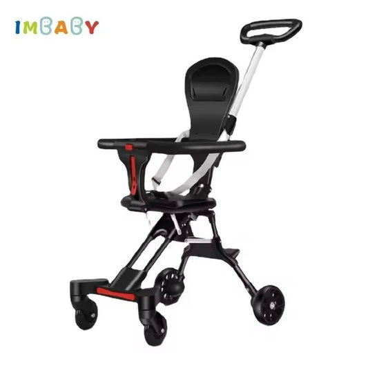 Easy Fold Baby Stroller Lightweight Compact Design for Travel and Comfort - Amiba