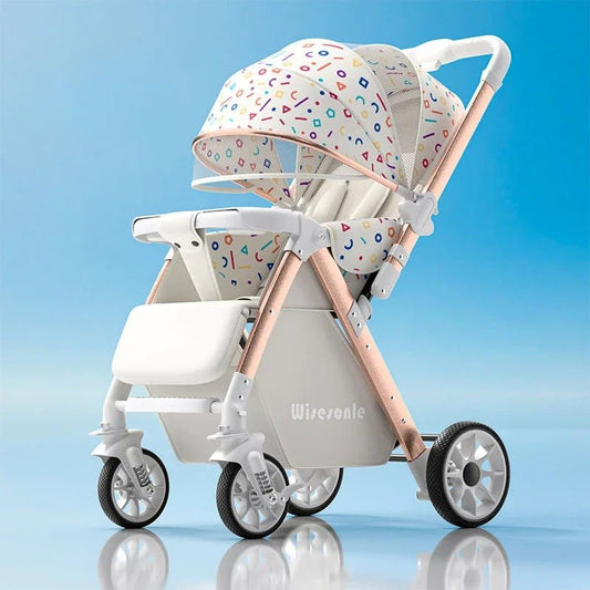 Easy Glide baby stroller crafted lightweight and foldable for travel comfort