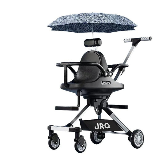 Easy Glide Twin Stroller Lightweight Foldable Travel Double Stroller - Amiba