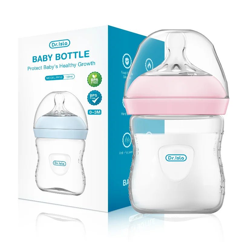 Anti colic Easy Sip feeding bottle designed for baby daily care