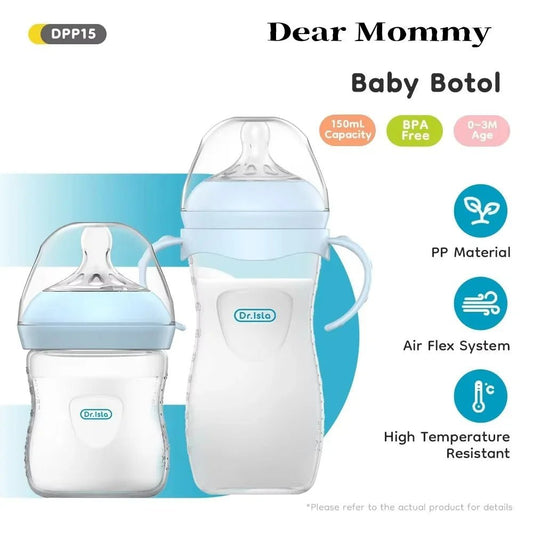 Easy Sip baby bottle crafted safe with anti colic spill proof design