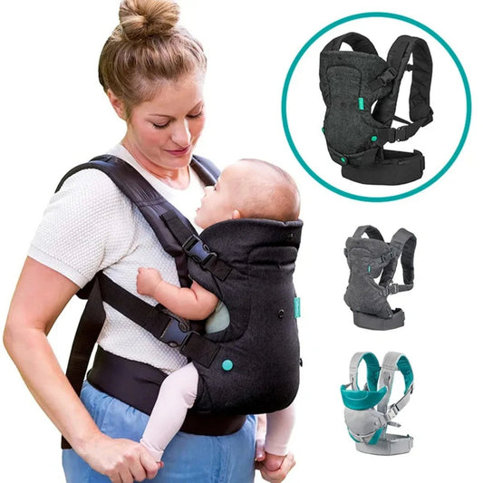 Ergonomic baby carrier backpack crafted for hands free infant travel