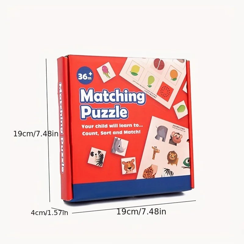 Fruit animal puzzle designed for kids’ fun interactive learning
