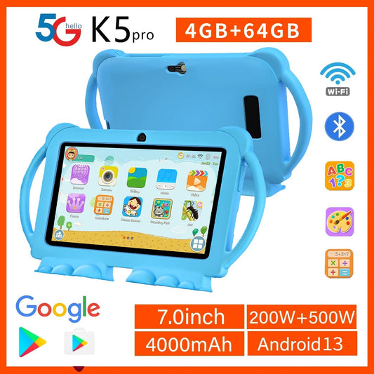 Fun kids learning tablet crafted with interactive apps and safe design