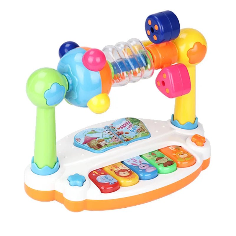 Fun Rotating Music Keyboard – Interactive Lights and Learning Toy - Amiba