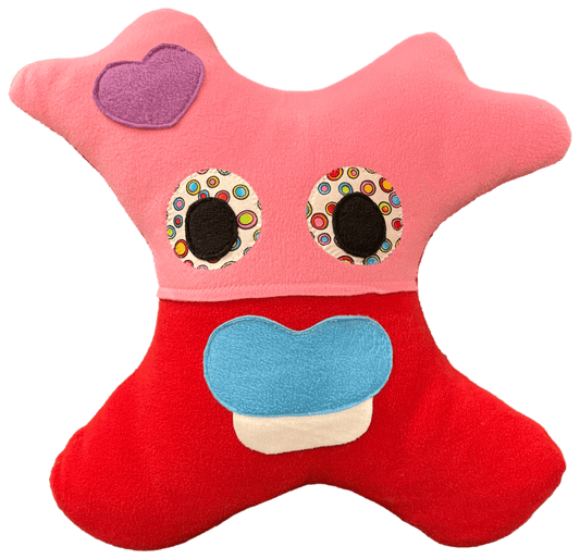 Amiba handmade travel pillow for safe cozy child comfort
