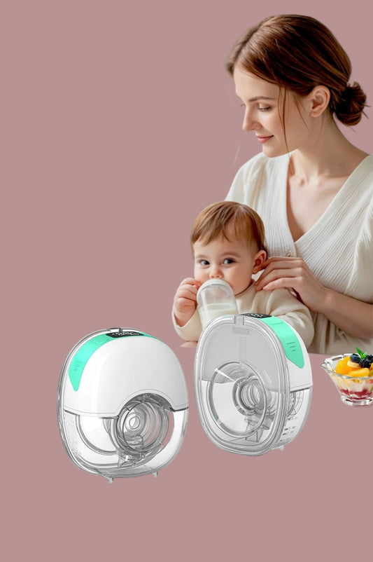 Hands free silent nursing pump crafted for discreet daily use