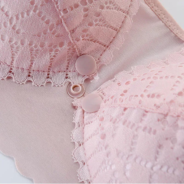 Easy Wear Nursing Bra Seamless Adjustable Support for Breastfeeding Moms