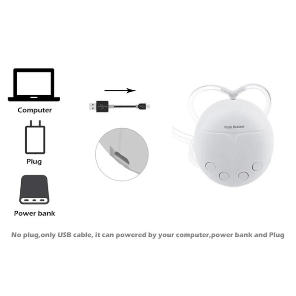 Moms’ USB Breast Pump for Quiet and Portable Milk Expression
