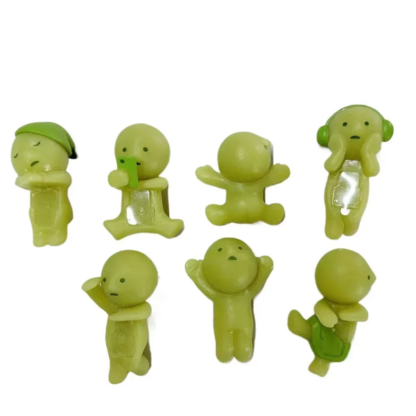 Mystical Angel Mini Figures with Glow in the Dark Design for Magical Decoration