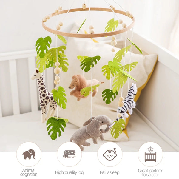 Forest Friends Baby Crib Mobile for Sleep and Development
