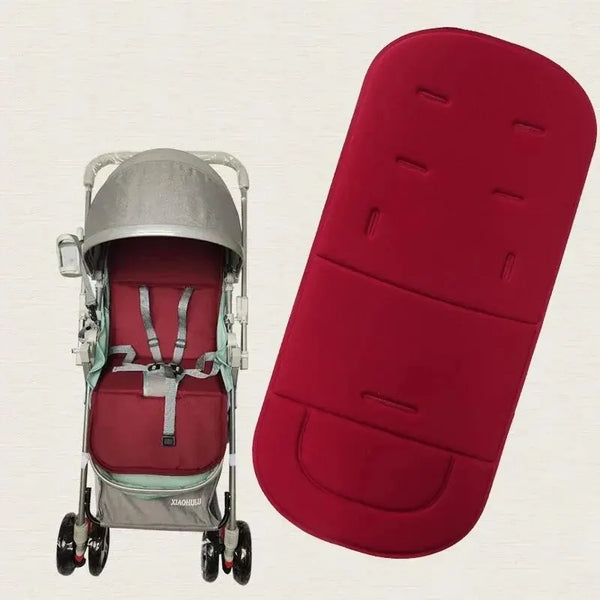 Stroller Seat Cushion Soft Supportive Pad for Baby Comfort on Every Ride