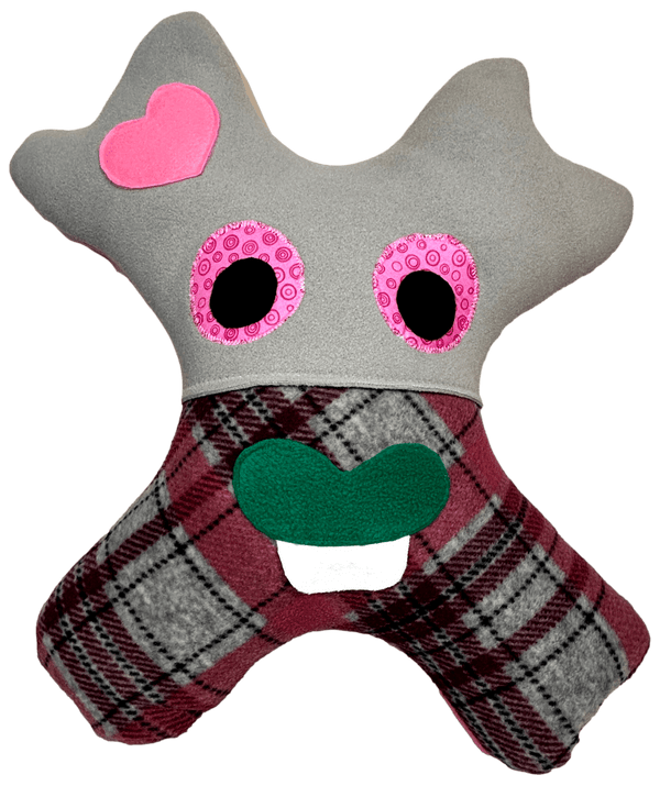 Amiba Monsters Kids Car Pillow with Pocket