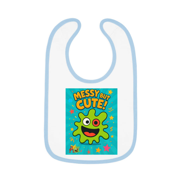 Bib - Messy But Cute Amiba Monsters Design