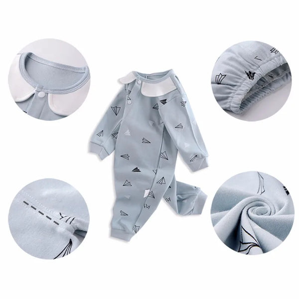 Cozy Cotton Baby Outfit Set with Breathable Fabric for All Seasons