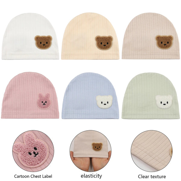 Cotton Baby Turban Hats Soft All Season Caps for Stylish Comfort