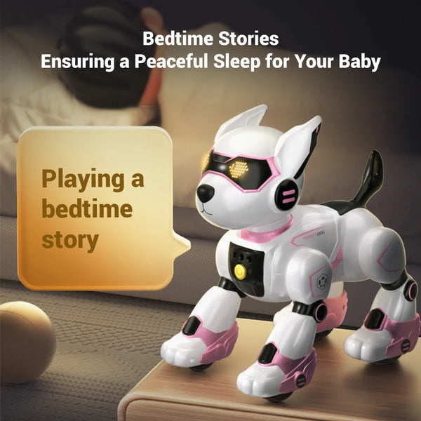 Interactive Robot Dog Toy with Fun Tricks and Learning Activities for Kids