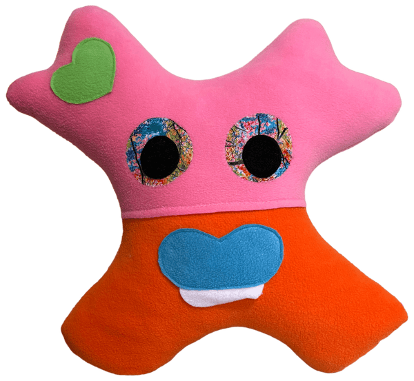 Amiba Monsters Friendly Travel Buddy Pillow