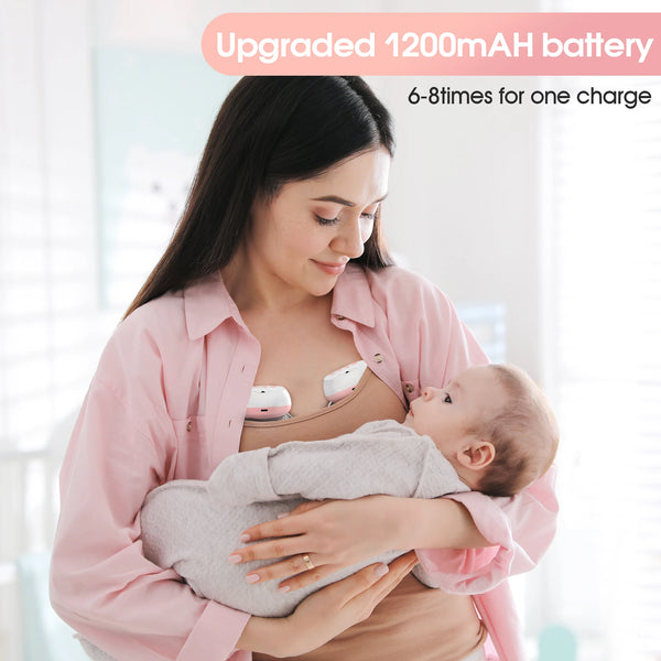 Silent Comfort Milk Pump Hands-Free Wireless Breastfeeding