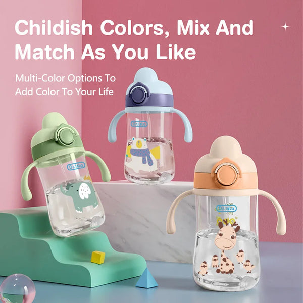 Kids Easy Drink Bottle Safe and Comfortable Cup for Independent Drinking