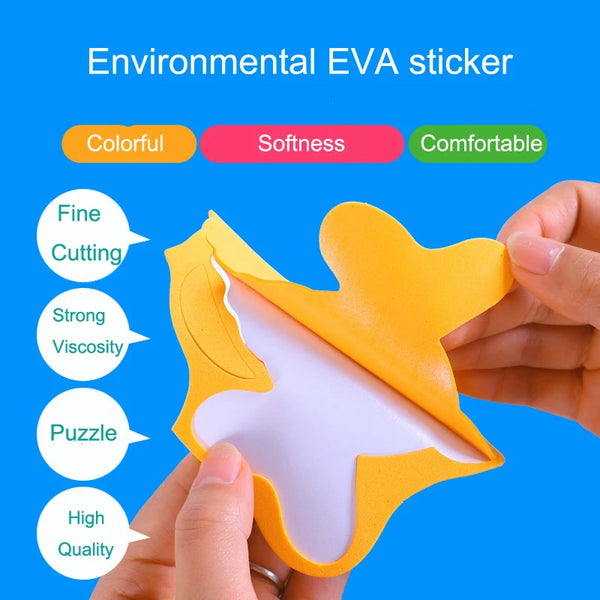 DIY Animal Foam Stickers