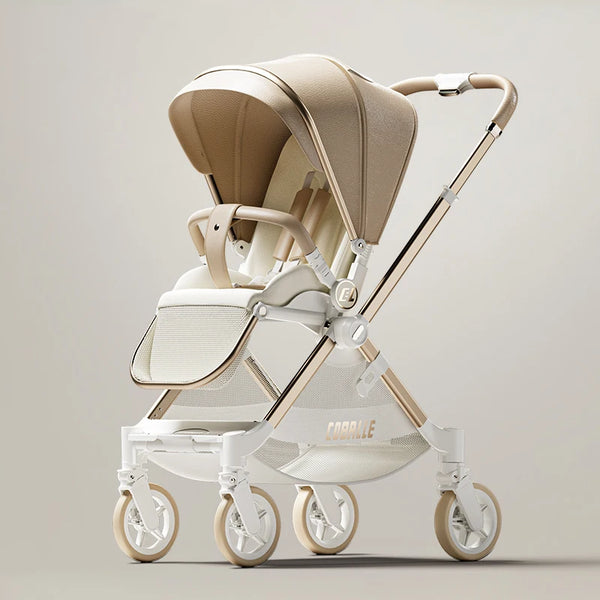 Smart Reversible Baby Stroller with Adjustable Comfort for Newborns to Toddlers