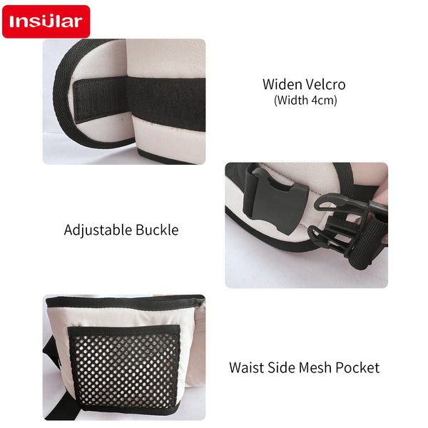 Baby Hip Seat Carrier Ergonomic Waist Stool for Hands Free Support