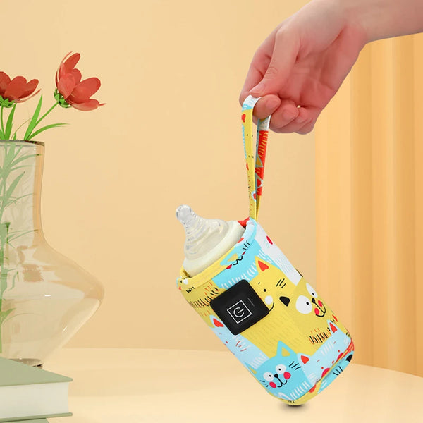Travel Bottle Warmer Bag Portable Insulated Baby Feeding Accessory