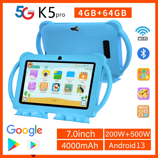 Fun Kids Learning Tablet with Interactive Apps Educational Games and Safe Design