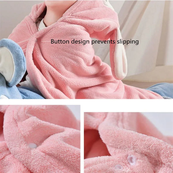 Cuddly Hooded Baby Towel for Soft and Gentle Bath Care