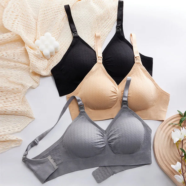 Comfort Fit Nursing Bra Seamless Breathable Everyday Support