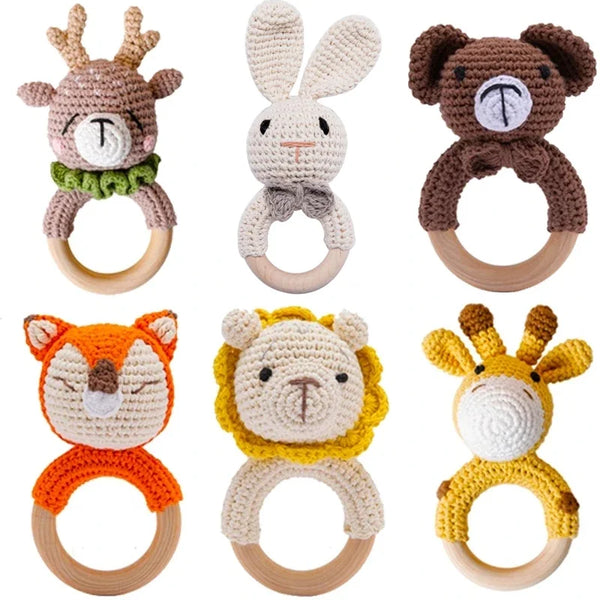 Charming Crochet Baby Rattles for Safe Playtime Fun