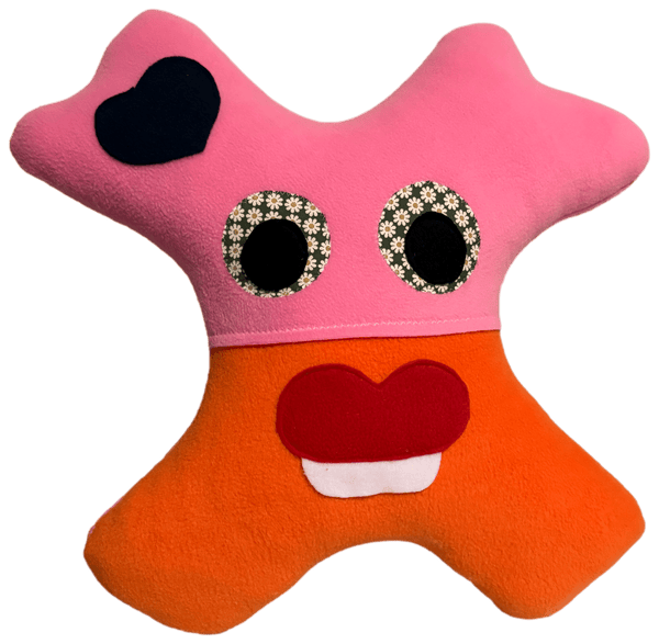 Amiba Monsters Kids Travel Pillow – Fun, Soft, and Supportive