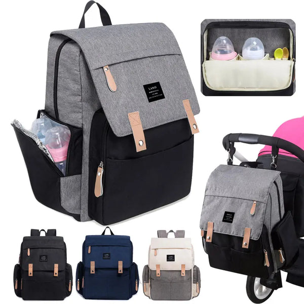 Mommy’s Essential Diaper Backpack with Spacious Organized Storage