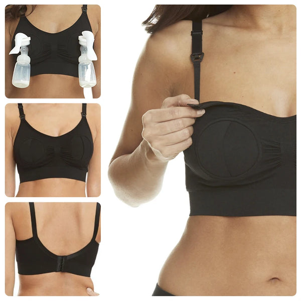 All Day Comfort Nursing Bra Hands Free Breastfeeding Support