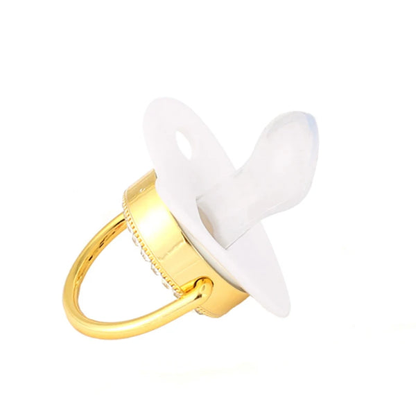 Sparkling Baby Pacifier Bling Safe Stylish Infant Soother