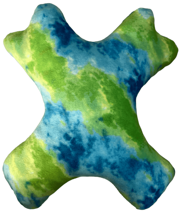 Amiba Monster Kids Travel Pillow with Pocket and Name Certificate