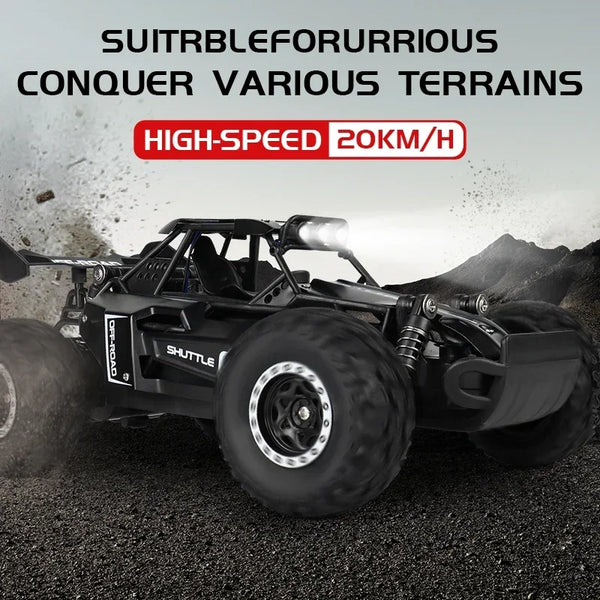 High Speed RC Adventure Car with Durable Design for Thrilling Off Road Fun