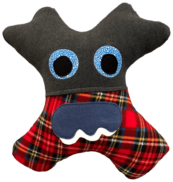 Stop the Slump – Amiba Monsters Handmade Travel Pillow