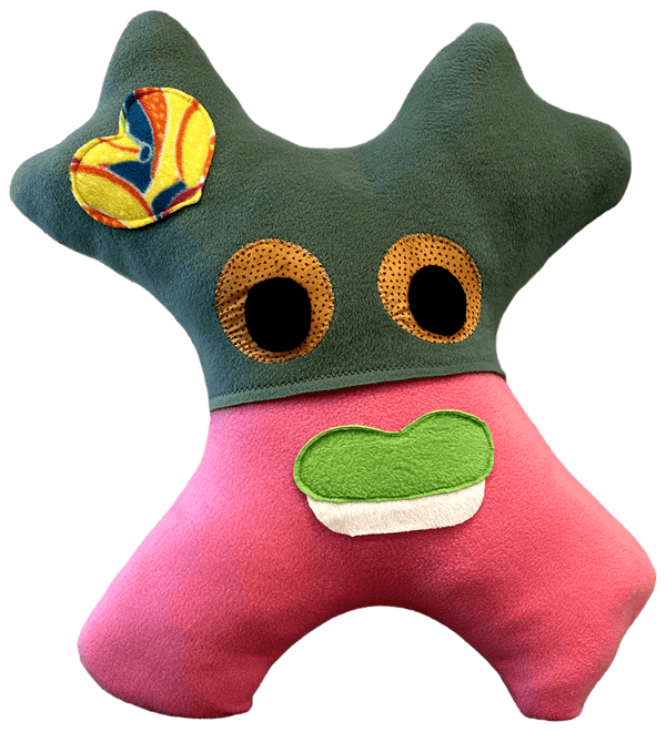 Kids’ Cozy Car Nap Pillow by Amiba Monsters with Fun Extras