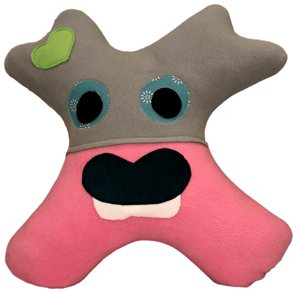 Snuggle Monster Travel Pillow for Kids – Handmade Comfort