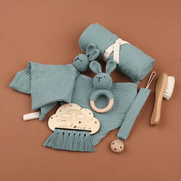 Baby Bath Gift Set with Towels Toys and Essentials
