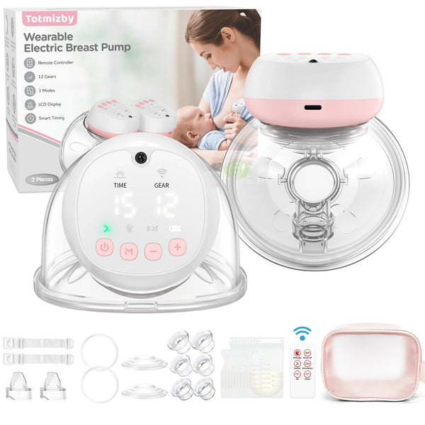 Silent Comfort Milk Pump Hands-Free Wireless Breastfeeding