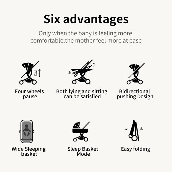 Comfy Travel Baby Stroller