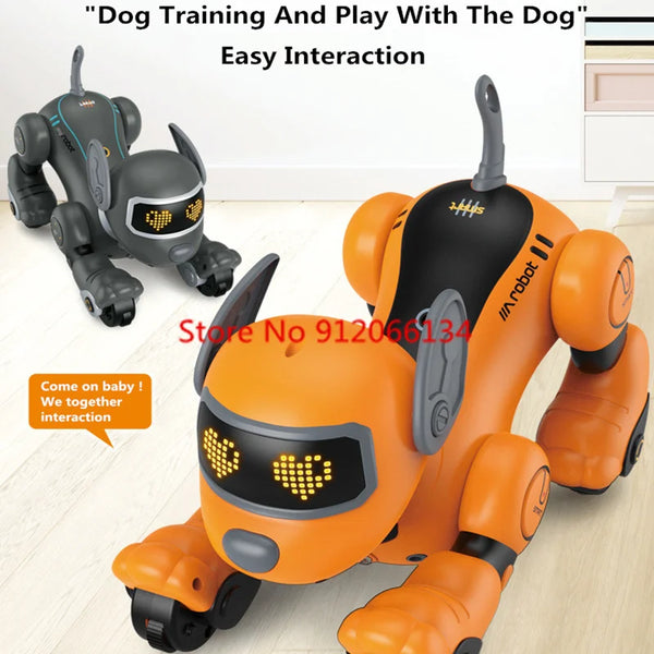Interactive Robot Puppy Pal with Smart Touch Responsive Play and Fun Tricks