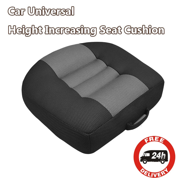 Comfort Boost Car Seat Cushion for Better Driving View and Ergonomic Support