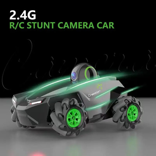 Stunt Master RC Car with 360 Degree Spins Flips and Durable Stunt Performance